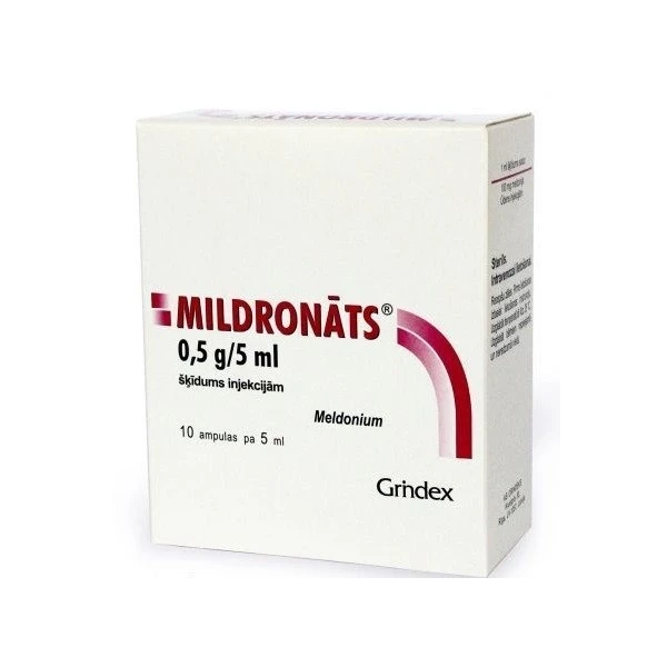 Buy Mildronate Injection 0.5g/5ml N10