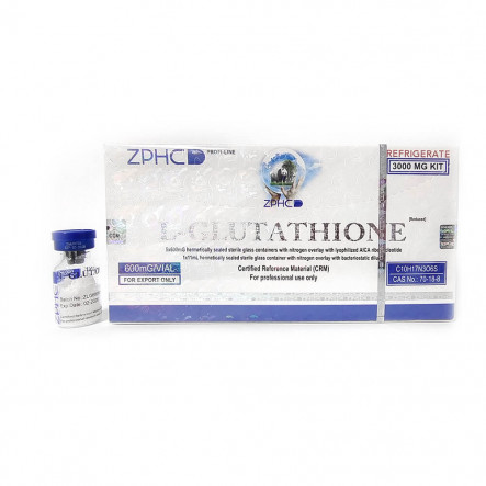 L-Glutathione Kit 5x600mg (3000mg) ZPHC