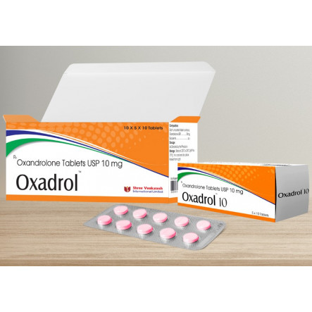 Oxadrol (Oxandrolone) 10mg N50 ShreeVenkatesh