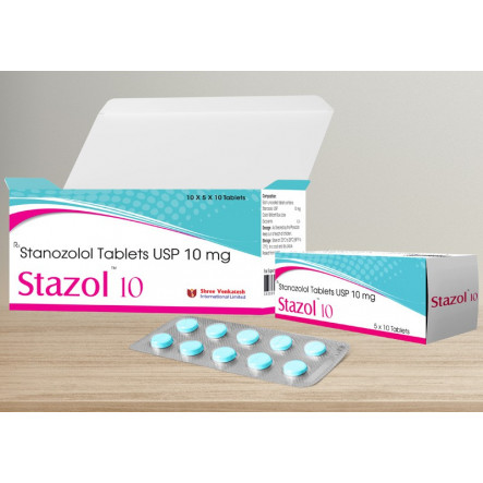 Stazol (Stanozolol) 10mg N50 ShreeVenkatesh
