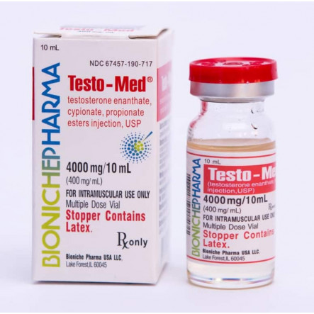 Testo-Med (Testosterone Mix) Bioniche 10ml 400mg/ml