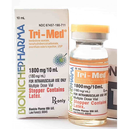 Tri-Med ( Trenbolone Mix) Bioniche 10ml 180mg/ml