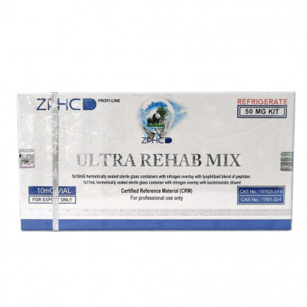 Ultra Rehab Mix 5x10mg 50 mg (BPC-157 5 mg + TB-500 5 mg) ZPHC